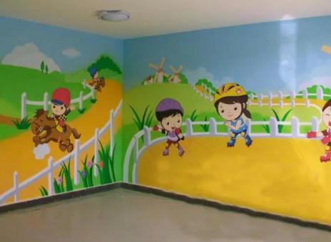 珙县幼儿园墙体彩绘制作流程及注意事项